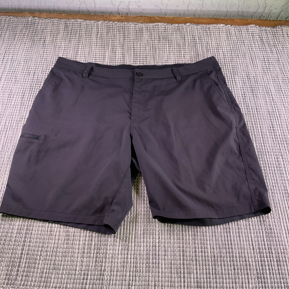 Hawke & Co Mens Gray Performance Stretch Golf Shorts Size 38 HSW1170C Charcoal